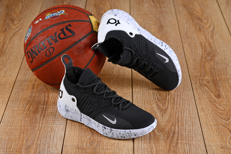 Nike Kevin Durant 11 Black White Grey Shoes